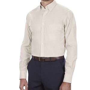 Van Heusen Men's Regular Fit Long Sleeve Striped Dress Shirt Size 16N(L) NWT